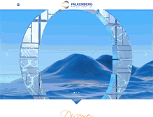 Tablet Screenshot of falkenbergproductions.com